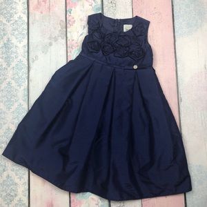 Sugar plum formal navy dress size 3T